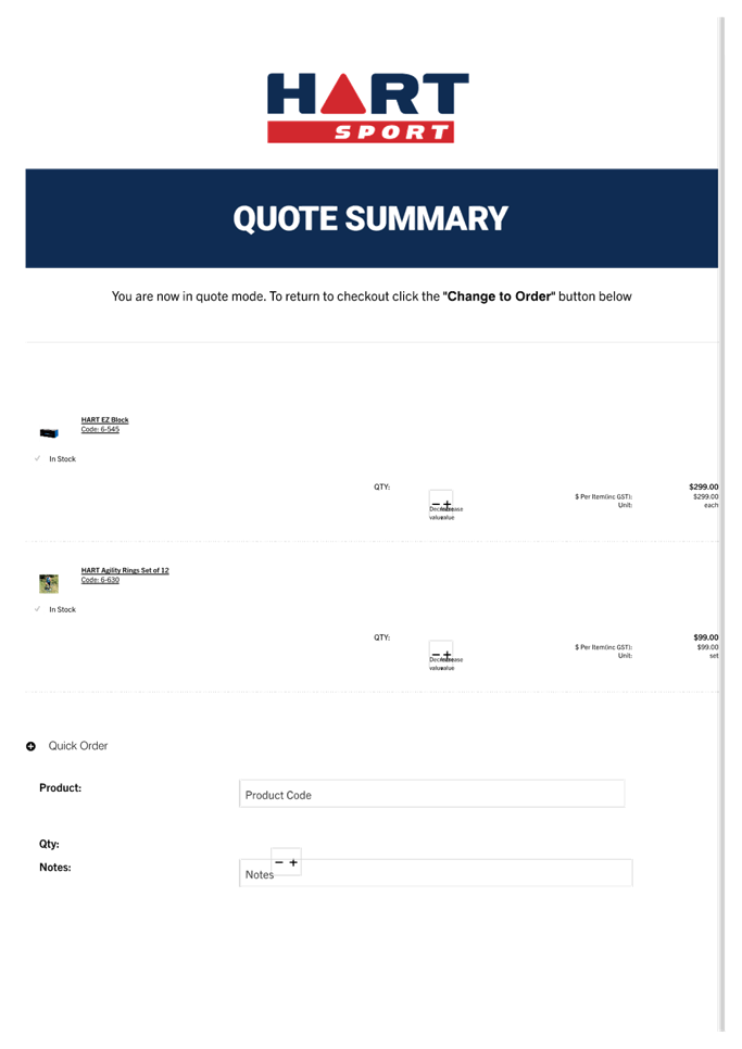 A screenshot of a quote form

Description automatically generated