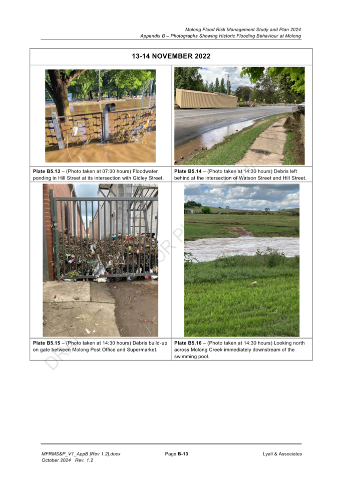 A collage of photos of a flooded street

Description automatically generated