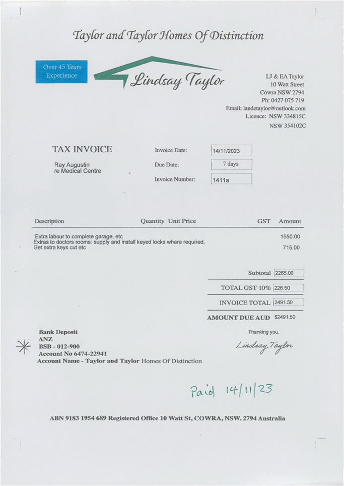 A close-up of a tax invoice

Description automatically generated