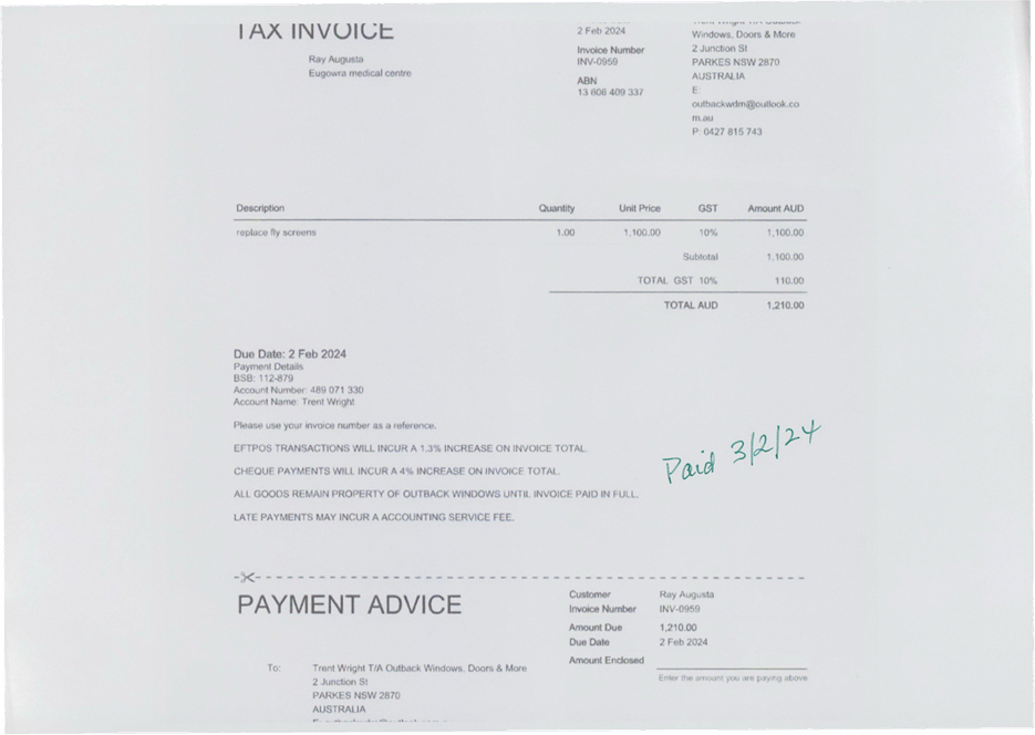 A close-up of a tax invoice

Description automatically generated